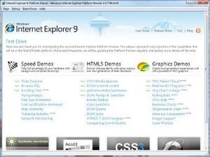 Microsoft представила другу тестову версію Internet Explorer 9