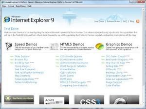 Microsoft представила другу тестову версію Internet Explorer 9 Microsoft представила другу тестову версію Internet Explorer 9