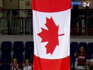 Збірна Канади розгромила Латвію Збірна Канади розгромила Латвію