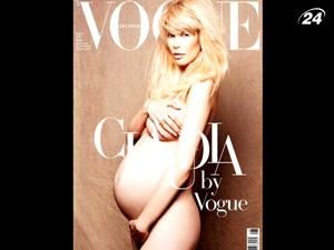 Вагітна Клаудія Шифер показала свій живіт в усій красі Вагітна Клаудія Шифер показала свій живіт в усій красі