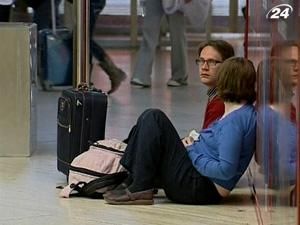 Хмара попелу рухається в бік Середземного моря Хмара попелу рухається в бік Середземного моря