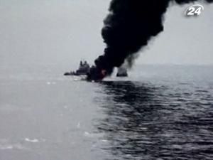 Біля узбережжя США триває ліквідація "Нафтового Чорнобиля" Біля узбережжя США триває ліквідація "Нафтового Чорнобиля"
