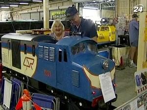 Відбулась виставка мініатюрних модельок потягів Відбулась виставка мініатюрних модельок потягів