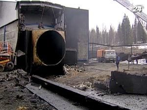 Шахту "Распадська" частково затоплять Шахту "Распадська" частково затоплять