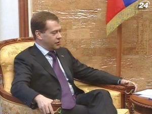 Медведєв може виступити перед студентами в одному з вишів Києва Медведєв може виступити перед студентами в одному з вишів Києва