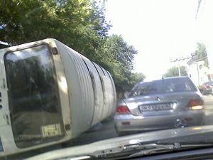 На Чернігівщині перекинувся автобус, дев'ять пасажирів постраждали На Чернігівщині перекинувся автобус, дев'ять пасажирів постраждали