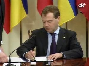 Сьогодні Президент Росії прибуває у Київ з дводенним офіційним візитом