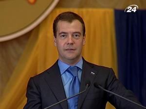 Дмитро Медведєв прочитав лекцію студентам університету Шевченка Дмитро Медведєв прочитав лекцію студентам університету Шевченка