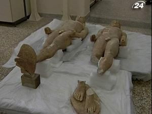 Два фермери намагалися продати стародавні скульптури Греції за кордон Два фермери намагалися продати стародавні скульптури Греції за кордон