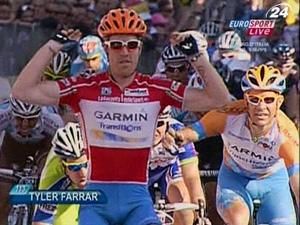 Тайлер Фаррар виграв вже другий етап багатоденки Тайлер Фаррар виграв вже другий етап багатоденки