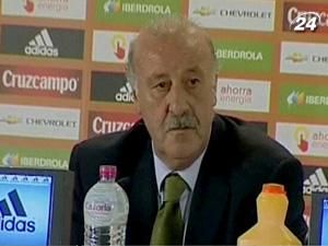 Дель Боске оприлюднив список із 23-х гравців, які поїдуть у ПАР Дель Боске оприлюднив список із 23-х гравців, які поїдуть у ПАР