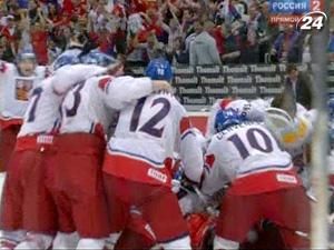 Збірна Чехії - фіналіст світової першості з хокею Збірна Чехії - фіналіст світової першості з хокею