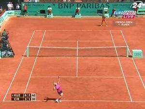 Світлана Кузнєцова у першому раунді перемогла Сорану Кірстю Світлана Кузнєцова у першому раунді перемогла Сорану Кірстю