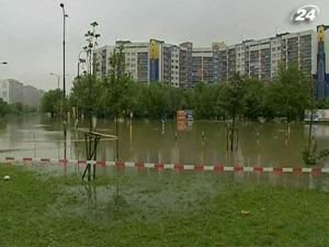 Центральна Європа продовжує страждати від високої води