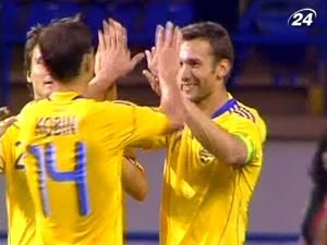 Завдяки дублям Алієва та Шевченка Україна розгромила Литву Завдяки дублям Алієва та Шевченка Україна розгромила Литву