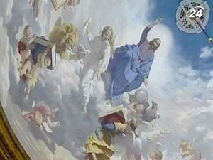 У храмі Св. Миколая презентували відреставрований купол У храмі Св. Миколая презентували відреставрований купол