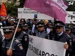 У Румунії почалися безстрокові акції протесту проти антикризових заходів влади У Румунії почалися безстрокові акції протесту проти антикризових заходів влади