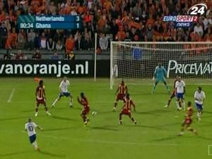 Збірна Нідерландів розгромила команду Гани Збірна Нідерландів розгромила команду Гани