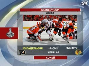"Філадельфія Флаєрс" здолала "Чикаго Блек Хоукс" "Філадельфія Флаєрс" здолала "Чикаго Блек Хоукс"