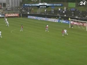 Збірна Парагваю упевнено переграла греків Збірна Парагваю упевнено переграла греків