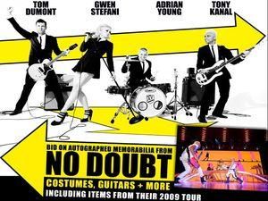 No Doubt виставили на аукціон свої інструменти та одяг No Doubt виставили на аукціон свої інструменти та одяг