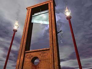 Росіянин сконструював гільйотину і відрубав на ній собі голову Росіянин сконструював гільйотину і відрубав на ній собі голову