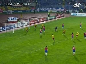 Збірна Сербії здолала Камерун Збірна Сербії здолала Камерун