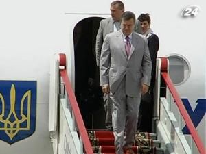 Другий день триденного закордонного візиту Віктора Януковича Другий день триденного закордонного візиту Віктора Януковича