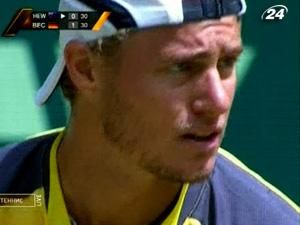 Лейтон Хьюіт перший півфіналіст турніру в Галле Лейтон Хьюіт перший півфіналіст турніру в Галле