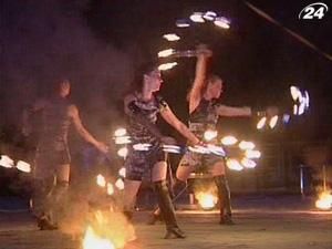 У столиці стартував щорічний Фестиваль вогню У столиці стартував щорічний Фестиваль вогню