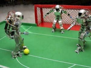 У Китаї почалась перша в історії людства Олімпіада людиноподібних роботів У Китаї почалась перша в історії людства Олімпіада людиноподібних роботів