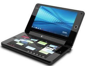 Toshiba випускає планшет з двома екранами Toshiba випускає планшет з двома екранами