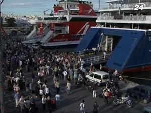 Чергові страйки у Греції Чергові страйки у Греції