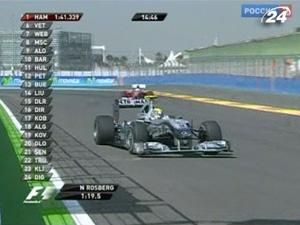 Ніко Росберг – найшвидший пілот першої практики Ніко Росберг – найшвидший пілот першої практики