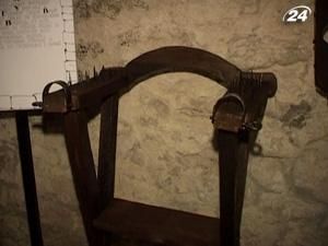 В Збаразькому замку, що на Тернопільщині, відкрили кімнату тортур В Збаразькому замку, що на Тернопільщині, відкрили кімнату тортур