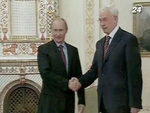 Азаров та Путін зустрілись заради економічних питань Азаров та Путін зустрілись заради економічних питань