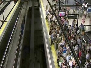 Метро у столиці Іспанії - паралізоване Метро у столиці Іспанії - паралізоване