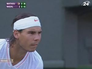 Рафаель Надаль легко переміг Поля-Анрі Матьє Рафаель Надаль легко переміг Поля-Анрі Матьє