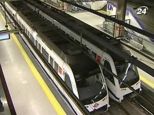 У Мадриді паралізовано рух транспорту У Мадриді паралізовано рух транспорту