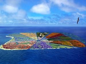 У Голландії збудують острів з пластикових пляшок У Голландії збудують острів з пластикових пляшок