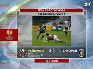 "Рейк'явік" упевнено переграв "Гленторан" "Рейк'явік" упевнено переграв "Гленторан"