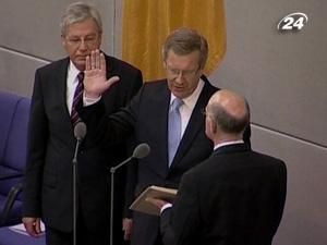 Крістіан Вульф склав присягу на вірність німецькому народу Крістіан Вульф склав присягу на вірність німецькому народу