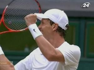 Томаш Бердих - перший фіналіст чоловічого турніру Томаш Бердих - перший фіналіст чоловічого турніру