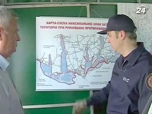 На Одещині вода затопила трасу Рені-Ізмаїл На Одещині вода затопила трасу Рені-Ізмаїл