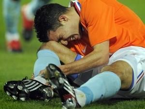 Ван Персі потрапив у лікарню Ван Персі потрапив у лікарню