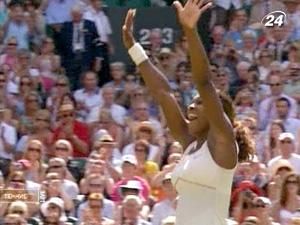 Серена Вільямс тріумфує на Уімблдоні Серена Вільямс тріумфує на Уімблдоні