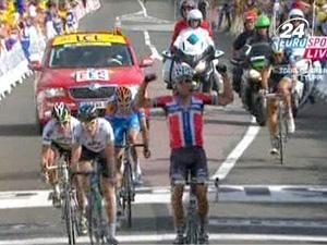 Фабіан Канчеллара - новий володар жовтої майки лідера Фабіан Канчеллара - новий володар жовтої майки лідера