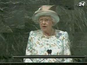 Єлизавета ІІ виступила на Генеральній Асамблеї ООН Єлизавета ІІ виступила на Генеральній Асамблеї ООН