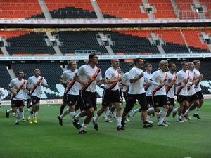 "Шахтар" провів перше відкрите тренування для вболівальників "Шахтар" провів перше відкрите тренування для вболівальників