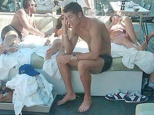 Роналду засвітив педікюр Роналду засвітив педікюр